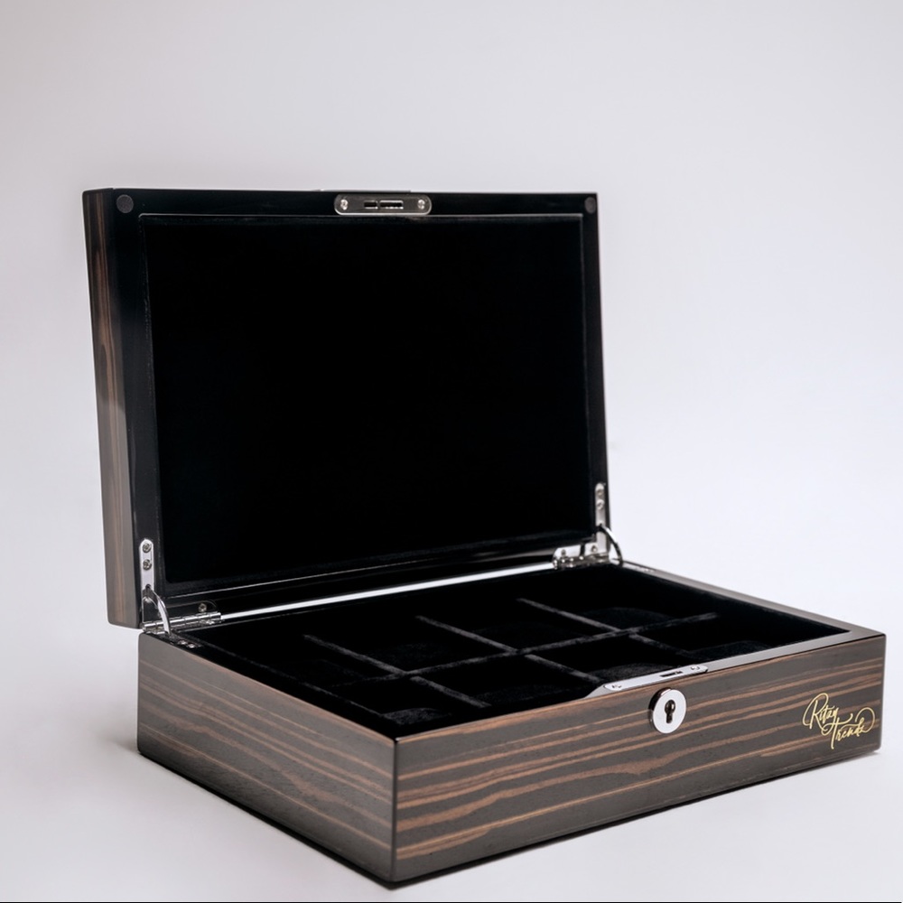Wooden Watch Box - Picture 2 of 3